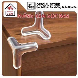  Bọc Cạnh Bàn An Toàn Cho Bé Chống Va Đập Chất Liệu Silicon Đàn Hồi Bọc Góc Bàn 3 Cạnh Trong Suốt 