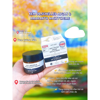 DƯỠNG DA 100% TỰ NHIÊN DR.SCHELLER