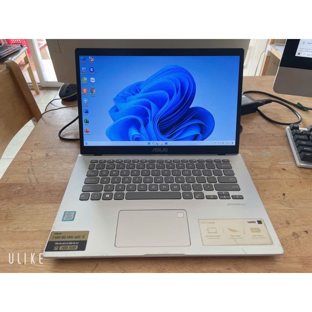 ASUS VIVOBOOK X409 CORE I5 8265U RAM 8G SSD 128G 14INCH FHD
