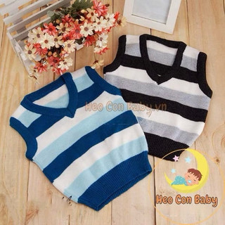 Áo len cho bé mặc ấm/ Áo gile em bé (6-22kg)