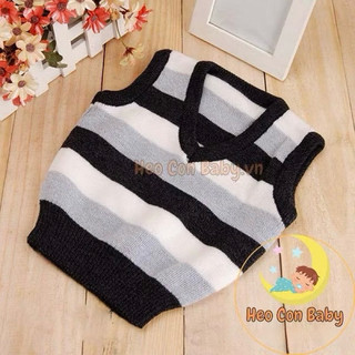 Áo len cho bé mặc ấm/ Áo gile em bé (6-22kg)