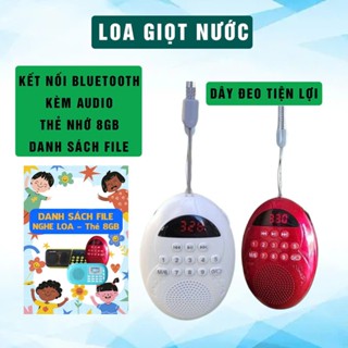  Loa giọt nước + thẻ nhớ 8gb+ danh sách file nghe+ đầu lọc thẻ giúp bé học tiếng Anh 