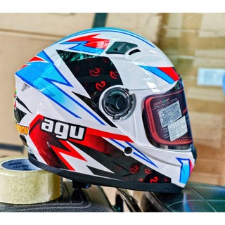 Mũ bảo hiểm Fullface AGU tặng kèm túi rút xịn sò hàng chính hãng bảo hành 12 tháng