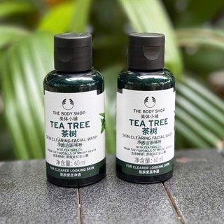 [Bản Trung] Gel Rửa Mặt Tea Tree Cho Da Dầu Mụn The Body Shop Size 60ml