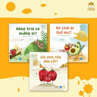 Sách - Bộ Chu du cùng những người bạn thú vị 3 cuốn Bìa mềm - Cho bé 0-3 tuổi