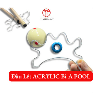 [THỊNH TÂM] Tay Đỡ Bida Lỗ - Chạc - Lết - Cào Nhựa Acrylic Bi-A Pool Cao Cấp [ ĐẦU LẾT ACRYLIC ]