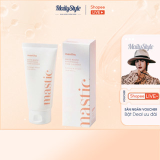 M74_ Sữa rửa mặt tạo bọt dưỡng sáng da Mastina White Mastic Brightening Foam Cleanser 120ml