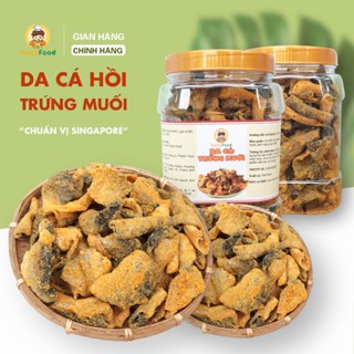 Da Cá Trứng Muối Tasty Food - Da Cá Sấy Giòn - Hũ 400g/800g - SP010