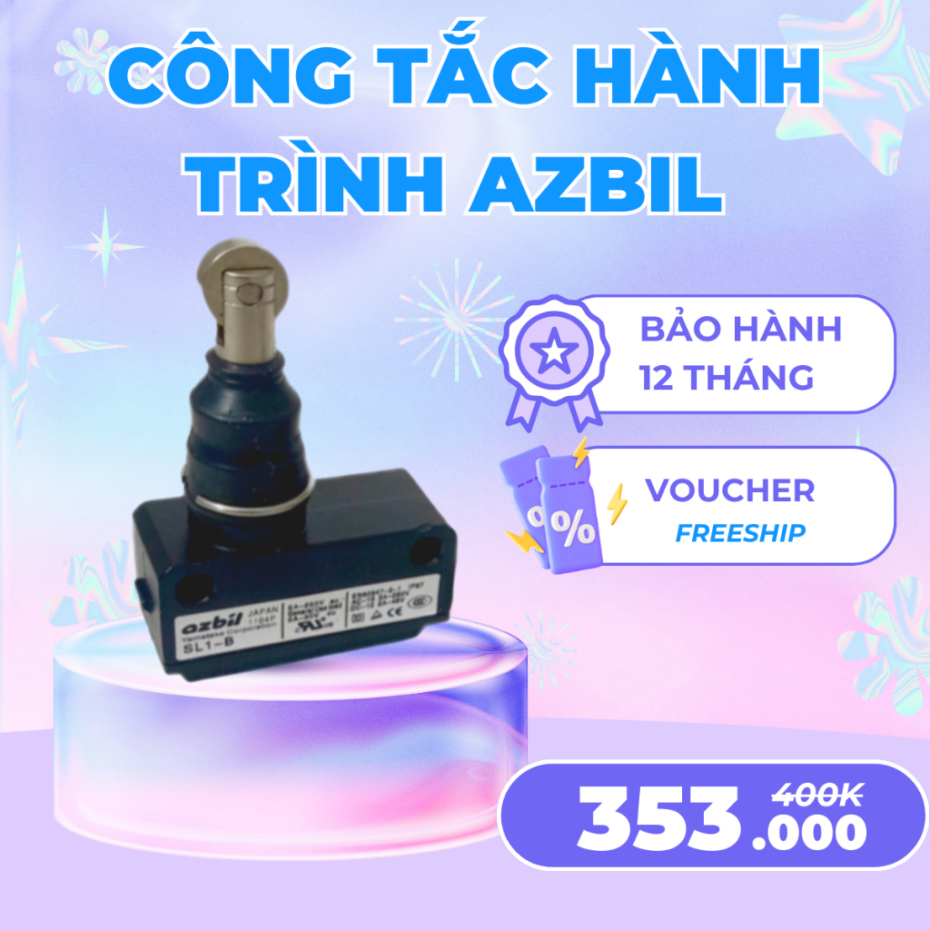 [HÌNH THẬT] Công tắc hành trình azbil SL1-B