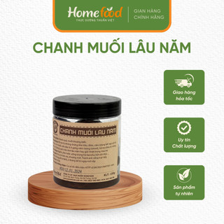  Chanh muối lâu năm Homefood 150g – Giải độc trị ho hỗ trợ tiêu hóa thanh nhiệt 