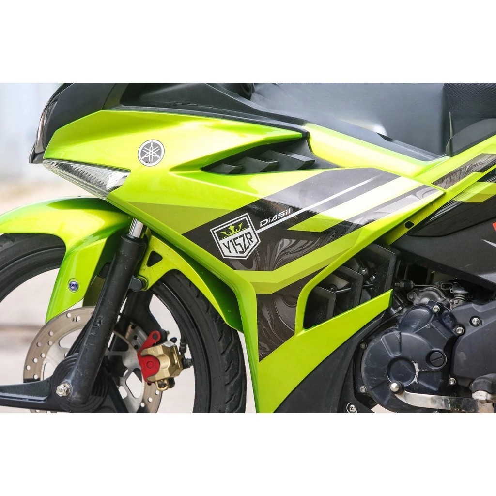 Tem rời Exciter 150 Y15ZR xanh lá  nổi bật