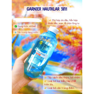 Tẩy trang Garnier 400ml
