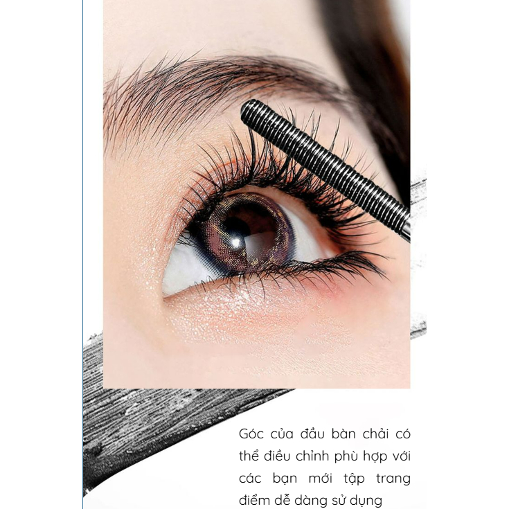 Mascara chuốt mi A.M.G - Chuốt mi cong vút tự nhiên, dài và tơi kháng nước lâu trôi, không lem không vón cục