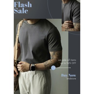 Áo Thun Trơn Cổ Tròn Bassic cao cấp  -Chất vải cotton co dãn 4c , màu Đen Trắng Ghi