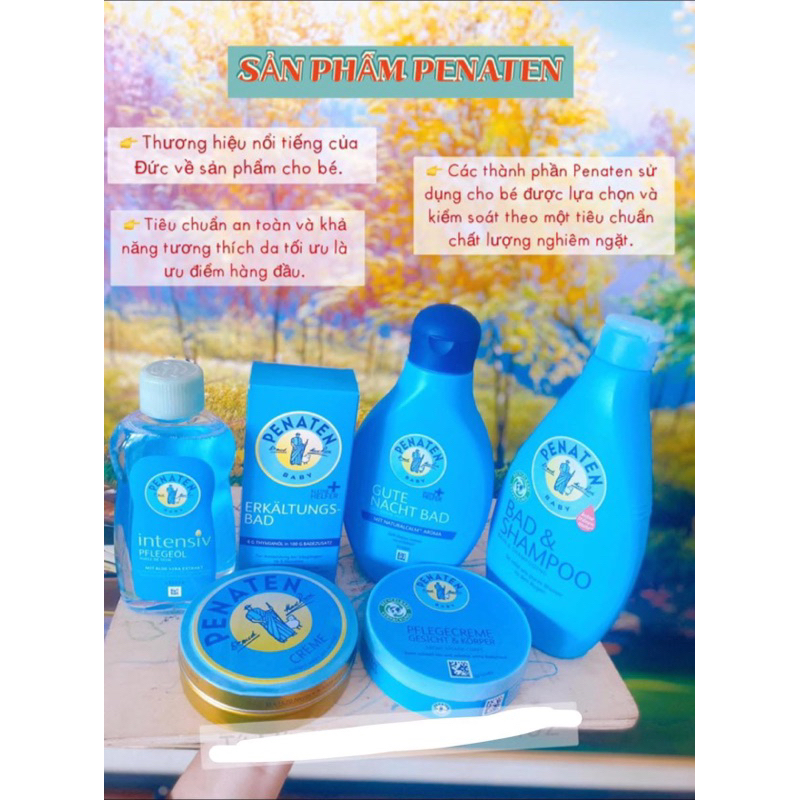 Penaten tắm gội 400ml