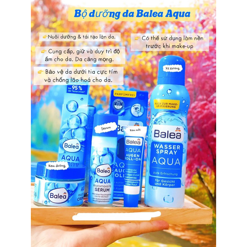 Kem Dưỡng da Balea Aqua của Đức