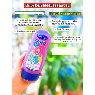 Sữa tắm gội xả Bubchen 230ml