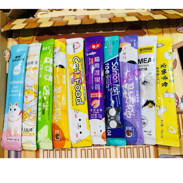 [Combo 100 200] Combo súp thưởng cho mèo