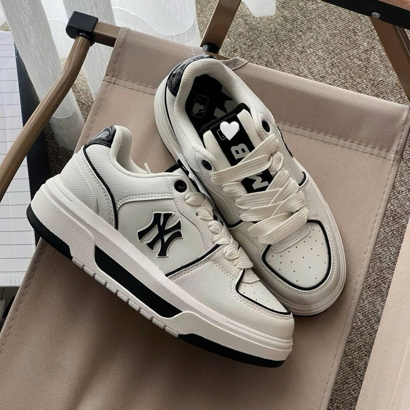 Giày Sneaker Chunky Liner Basic SL NY White Mới 2025