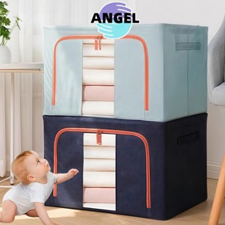 túi đựng chăn màn Hộp Vải Hộp đựng quần áo cao cấp cây gai Khung Thép Gấp gọn tiện lợi Thước Lớn 110L