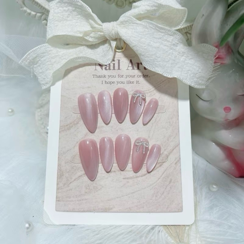 nailbox móng úp mẫu mới kèm hộp + keo dũa