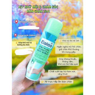 Xịt khử mùi hôi chân Balea