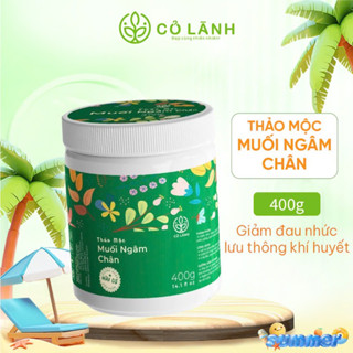 Muối Ngâm Chân Thiên Nhiên Hữu Cơ Cỏ Lành 400G - Giảm Đau Nhức, Lưu Thông Khí Huyết