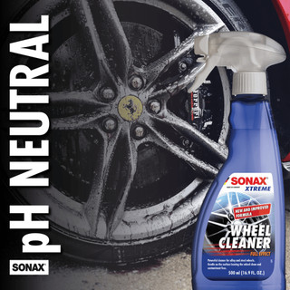 Rửa mâm xe, tẩy mạt sắt Sonax Wheel Cleaner Full Effect 500ml nhập khẩu từ Đức