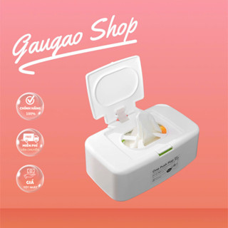  Hộp đựng giấy ướt có nắp bật mẫu bo Nhật Bản 