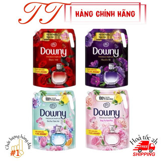  Nước Xả Vải DOWNY Hương Nước Hoa Cao Cấp Túi 3L ,3.5L Hương Đam Mê  Huyền Bí  Nắng Mai 