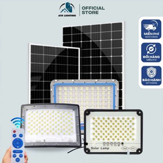 Đèn năng lượng mặt trời chống loá ATH LIGHTING có điều khiển, loại đèn năng lượng Solar Lamp chống nước IP67