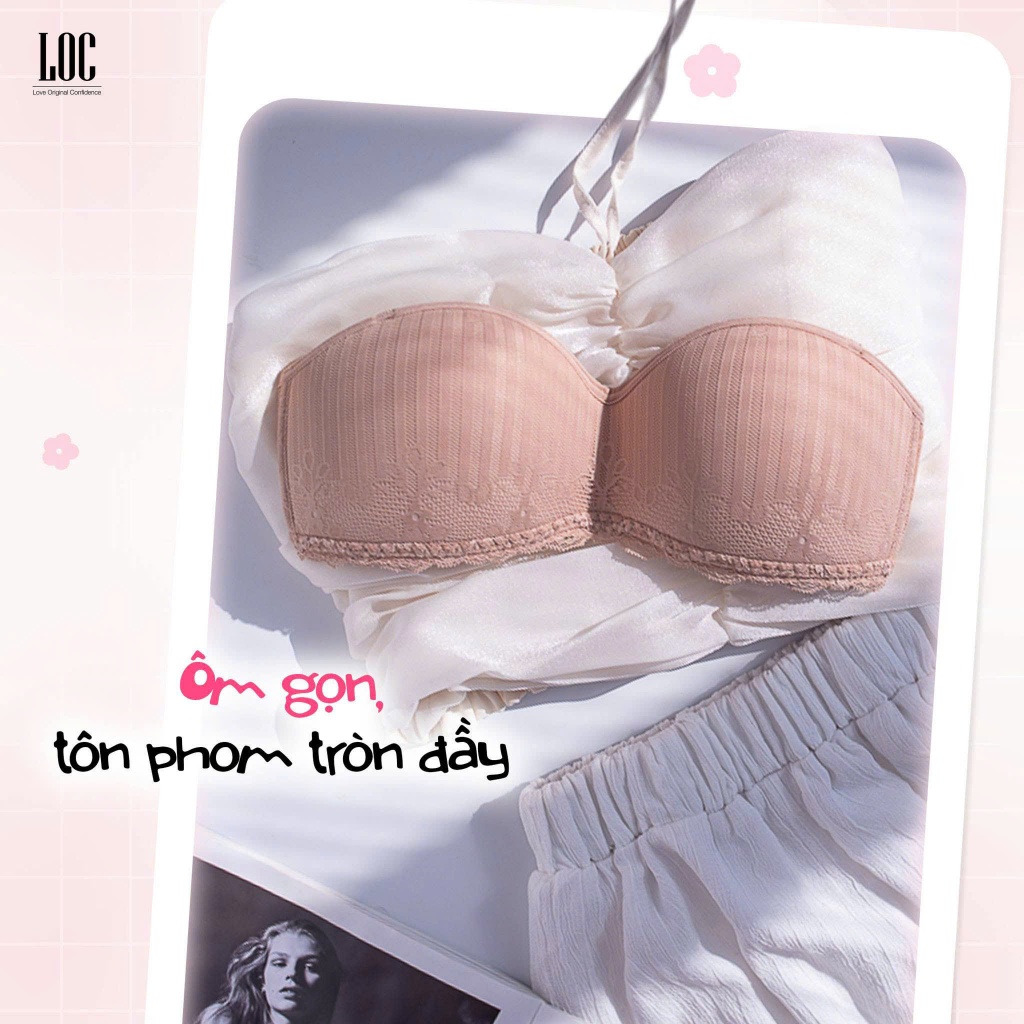 Áo Ngực LOC PREMIUM Quây Ngang Không Gọng Mút Liền | BigBuy360 - bigbuy360.vn