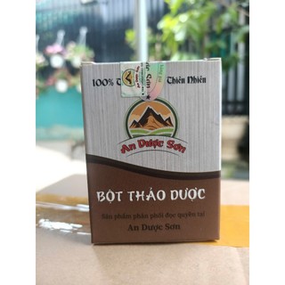 Láng mịn da sạch mụn Bột Rửa Mặt An Dược Sơn 150gr