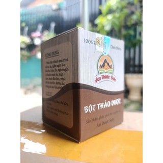 Láng mịn da sạch mụn Bột Rửa Mặt An Dược Sơn 150gr