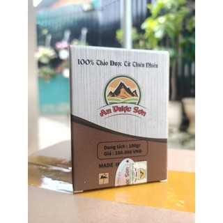 Láng mịn da sạch mụn Bột Rửa Mặt An Dược Sơn 150gr