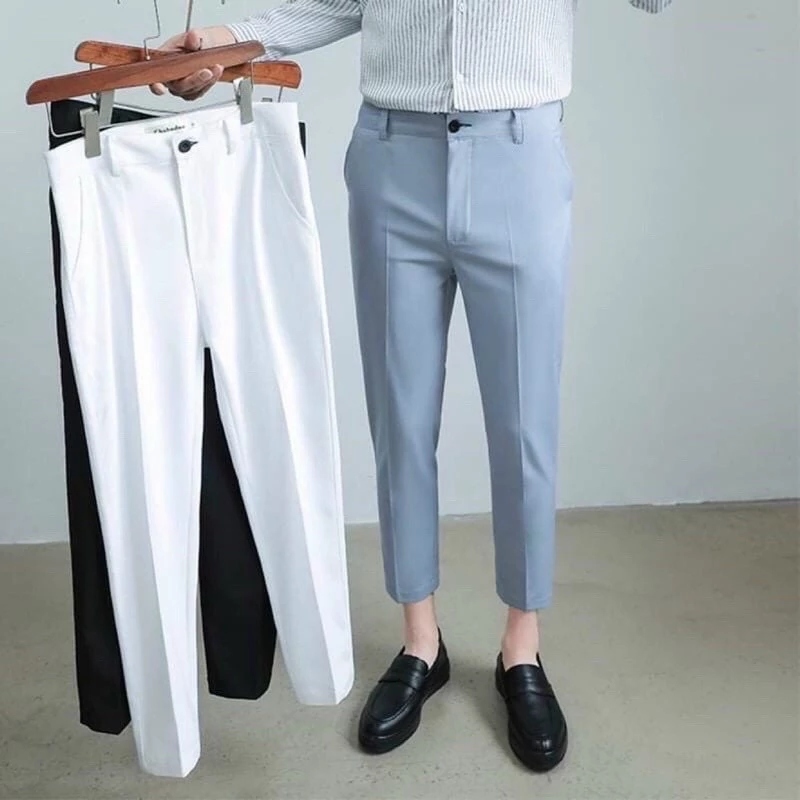 (sale 20 %) Quần âu nam Jbaggy ống côn vải lụa co giãn 4 CHIỀU không nhăn không xù cực kì tôn dáng