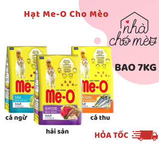 [Bao 7kg] Thức ăn cho mèo Me-O, hạt Me O 7kg cho mèo trưởng thành