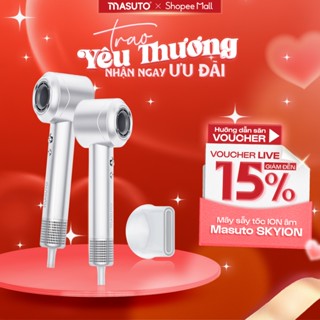 Máy sấy tóc ion âm Masuto Skylon 2 chiều nóng lạnh tạo kiểu bảo vệ tóc bảo hành 12 tháng