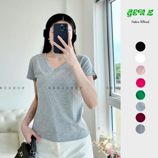ÁO THUN  BABYTEE CỔ TIM TRƠN DỄ PHỐI ĐỒ CÓ SIZE <65KG CHẤT COTTON MỀM MỊN ĐI HỌC, ĐI LÀM, ĐI CHƠI 2025