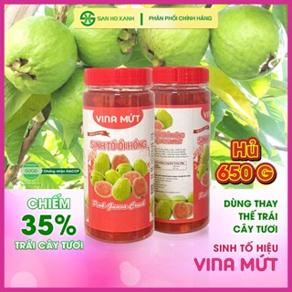 [Sinh Tố Trái Cây - Hũ 650g] Vina Mứt - Chuyên Dùng Pha Chế Trà Sữa, Trà Trái Cây, Sinh Tố, Sữa Chua, Panna Cotta,...