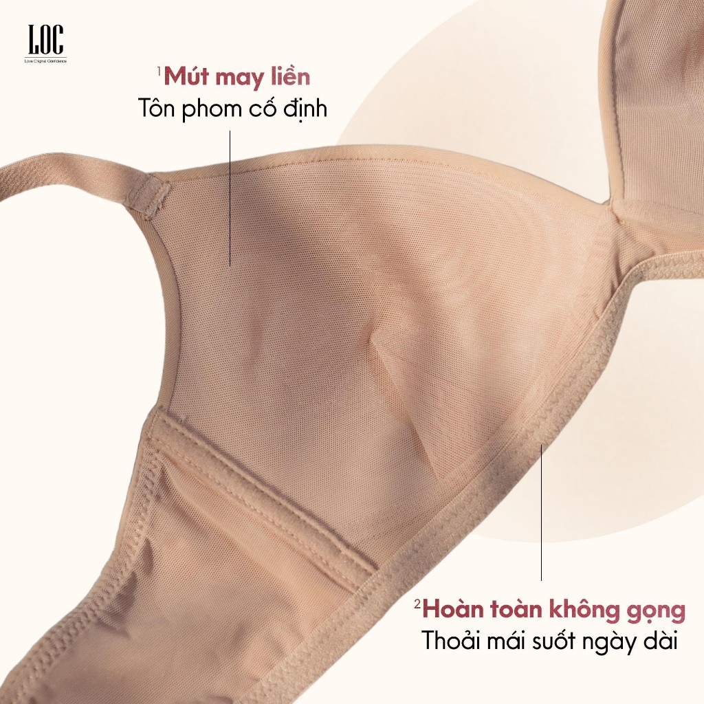Áo ngực không gọng cotton thun lạnh , siêu thoải mái  - LOC Basic Premium | BigBuy360 - bigbuy360.vn