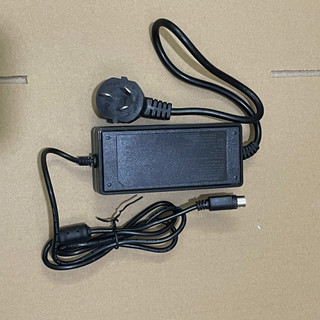Adapter - Nguồn máy in nhiệt, in hóa đơn, in tem 24V - 2A Jack tròn 3 chân - Bộ nguồn dây liền dài 120cm