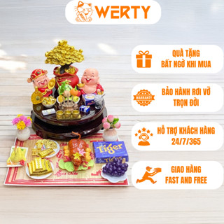 Bàn thờ mini mô hình bàn thờ thần tài ông địa phong thủy tài lộc trang trí bàn làm việc văn phòng