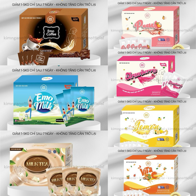 ( MẪU MỚI ) Giam can trai cay Emo detox