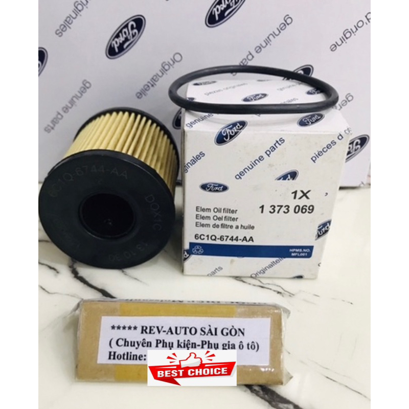 Lọc nhớt ô tô FORD TRANSIT(Quà tặng),mã 6C1Q-6744-AA,hàng xịn
