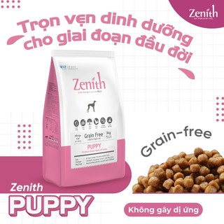 Thức Ăn Hạt Mềm Cho Chó Con Zenith Puppy Grain Free 1.2kg - Thức Ăn Hạt Dẻo Cao Cấp Pet