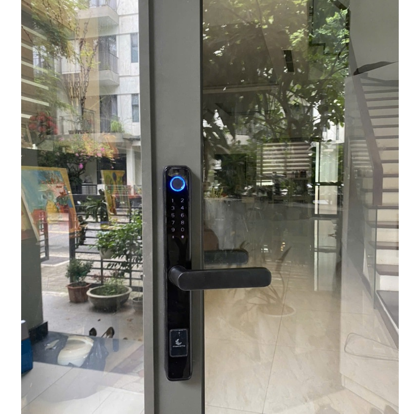 Khoá Vân Tay Cửa Nhôm, Cửa Nhôm Xingfa, Cửa Sắt, Có Ngôn Ngữ Tiếng Việt, Bảo Hành 1 Năm