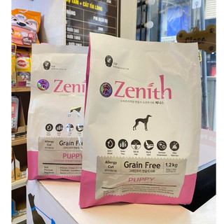 Thức Ăn Hạt Mềm Cho Chó Con Zenith Puppy Grain Free 1.2kg - Thức Ăn Hạt Dẻo Cao Cấp Pet
