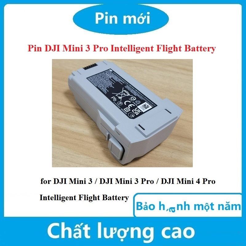✨Pin DJI Mini 3 Pro, DJI Mini 4 Pro, DJI Mini 3 (Pin bay thông minh)