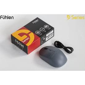 Chuột văn phòng không dây Fuhlen M09s - sạc type C - không dùng pin